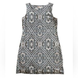 Jude Connally Beth Dress Women's Size Medium Floral‎ Paisley Sleeveless Shift